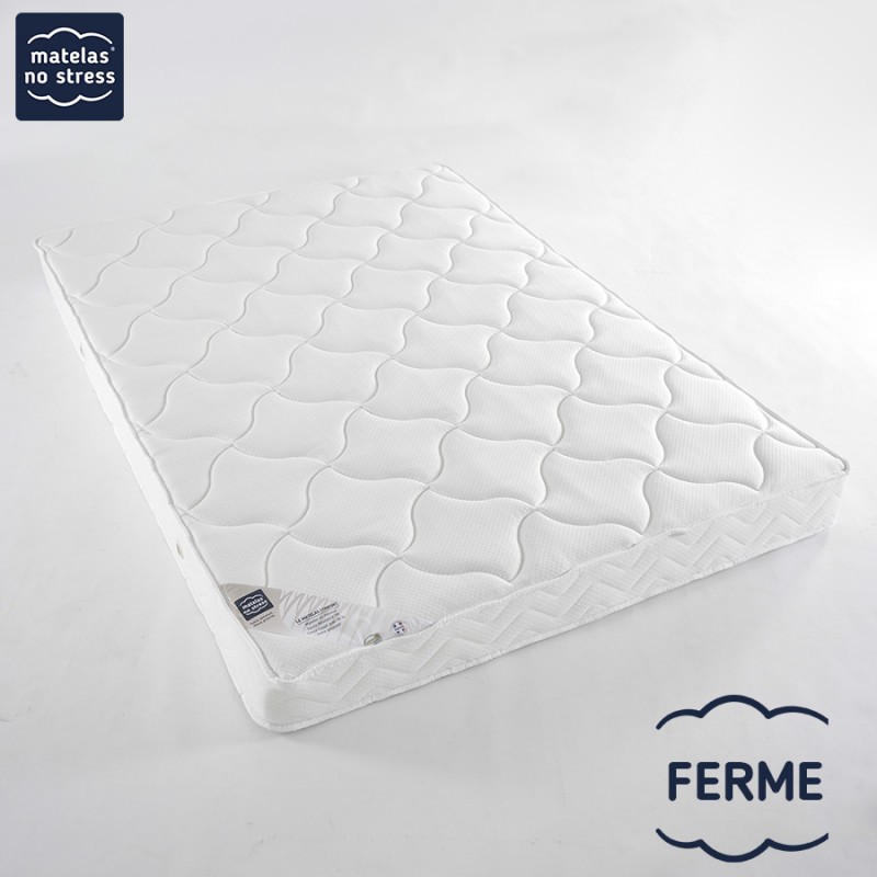 Matelas mousse 90x220 18 cm en confort équilibré - Matelas No Stress