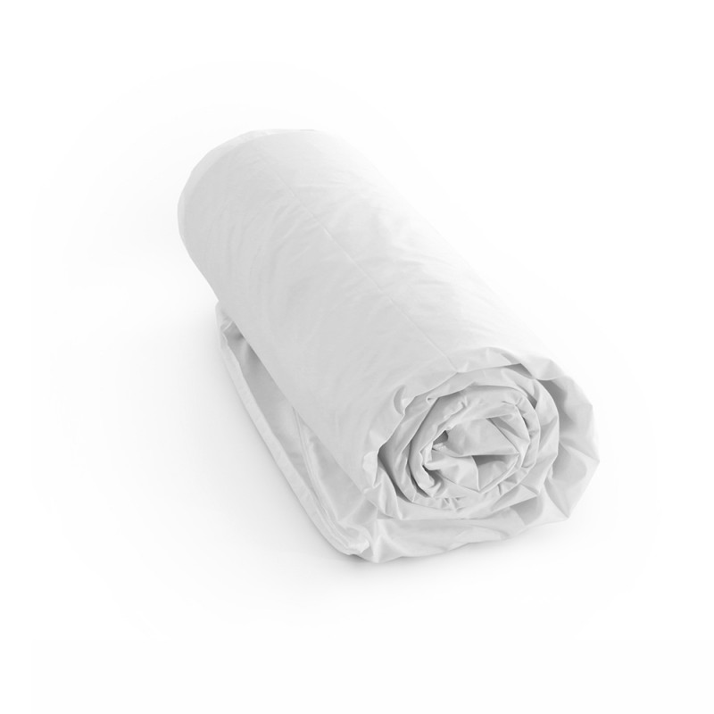 Protège matelas imperméable coton Blanc 140x190 cm PROTECT