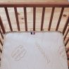 Matelas bébé écoresponsable coco latex biocoton coutil