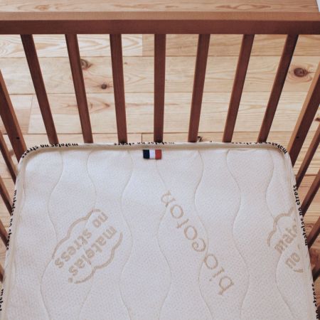 Matelas coco et latex pour lit cabane coton bio