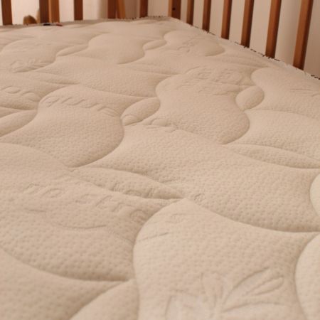 Matelas bébé coeur naturel 100% coco - bambou