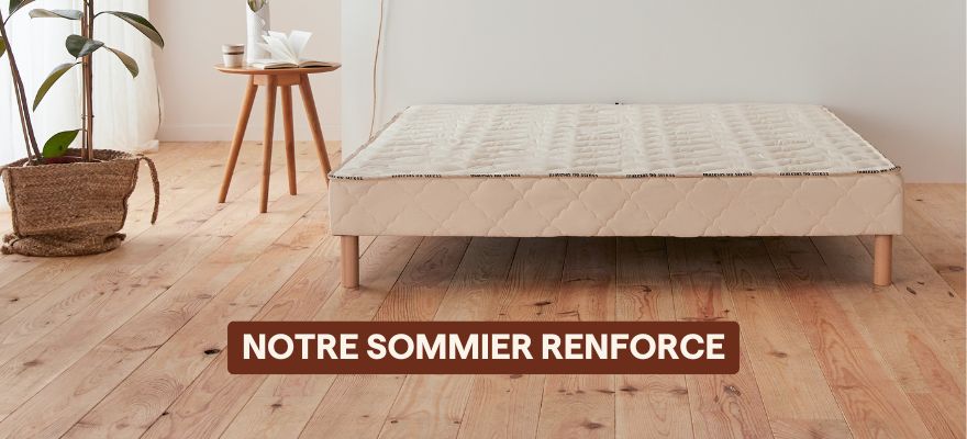 sommier renforcé matelas nostress