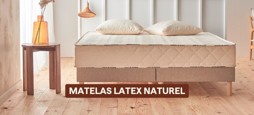 matelas latex naturel no stress